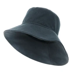 Brisa Linen Hat Ocean Blue