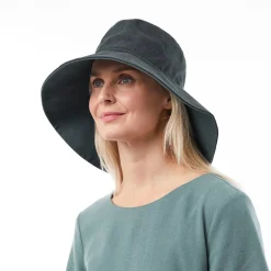 Brisa Linen Hat Ocean Blue