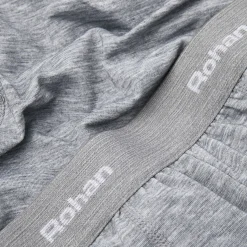 Men'S Aether Boxers With Fly Opening Mid Grey Marl