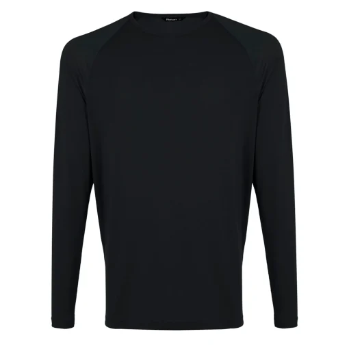 Men'S Aether Long Sleeve T Black