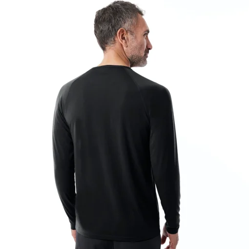 Men'S Aether Long Sleeve T Black