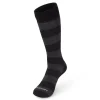 Men'S Alltime Socks Black/Grey Stripe