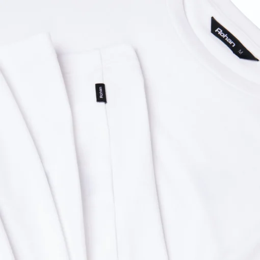 Men'S Basis Short Sleeve T White