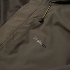 Men'S Brecon Waterproof Jacket Dark Olive Brown