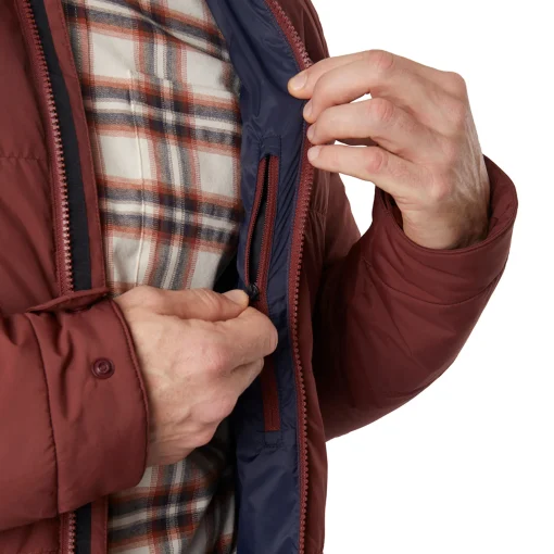 Men'S Delta Jacket Earth Red