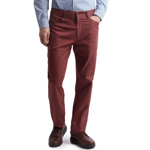 Men'S District Trousers Earth Red