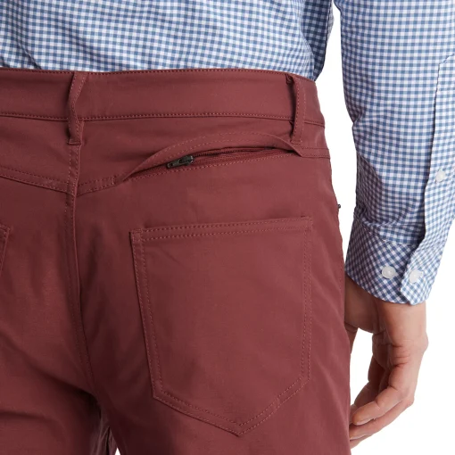 Men'S District Trousers Earth Red