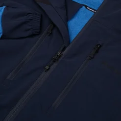 Men'S Fjell Vapour Jacket True Navy/Electric Blue