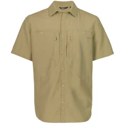 Men'S Frontier Short Sleeve Shirt Umber Green