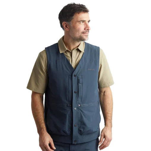 Men'S Frontier Vest Storm Blue
