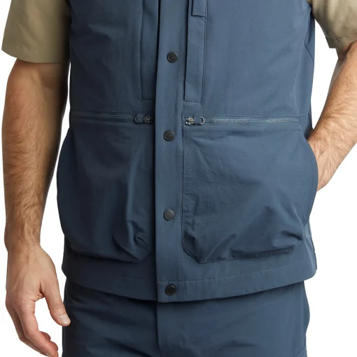 Men'S Frontier Vest Storm Blue