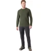 Men'S Global Long Sleeve T Conifer Green
