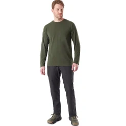 Men'S Global Long Sleeve T Conifer Green