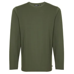 Men'S Global Long Sleeve T Conifer Green