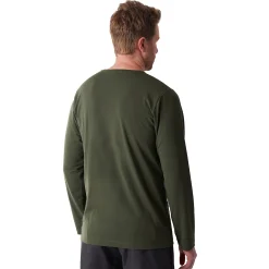 Men'S Global Long Sleeve T Conifer Green