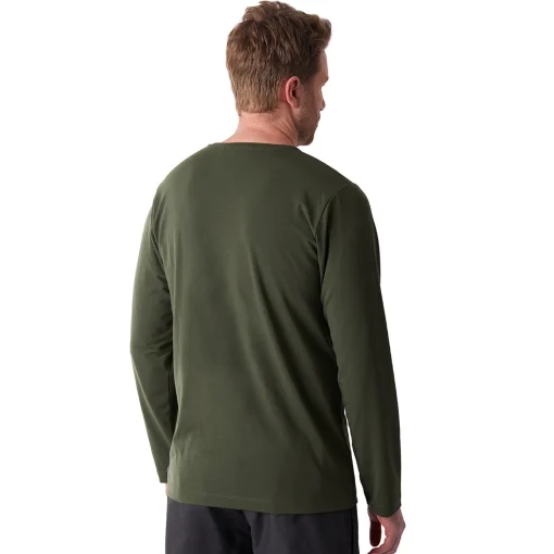 Men'S Global Long Sleeve T Conifer Green