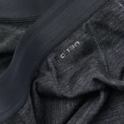 Men'S Merino Union 150 Boxers Dark Charcoal Marl