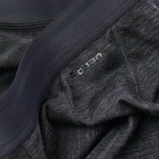 Men'S Merino Union 150 Boxers Dark Charcoal Marl