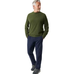 Men'S Microgrid Crew Conifer Green