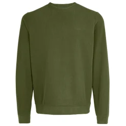 Men'S Microgrid Crew Conifer Green