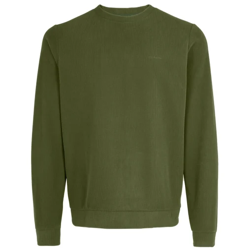 Men'S Microgrid Crew Conifer Green