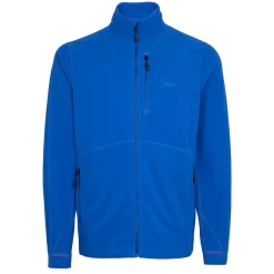 Men'S Microgrid Fleece Jacket Ridge Blue