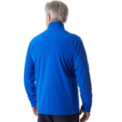 Men'S Microgrid Fleece Jacket Ridge Blue
