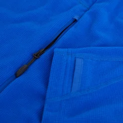 Men'S Microgrid Fleece Jacket Ridge Blue