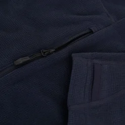 Men'S Microgrid Fleece Jacket True Navy