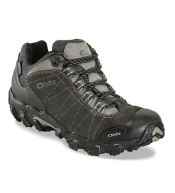 Men'S Oboz Bridger Low B Dry Dark Shadow