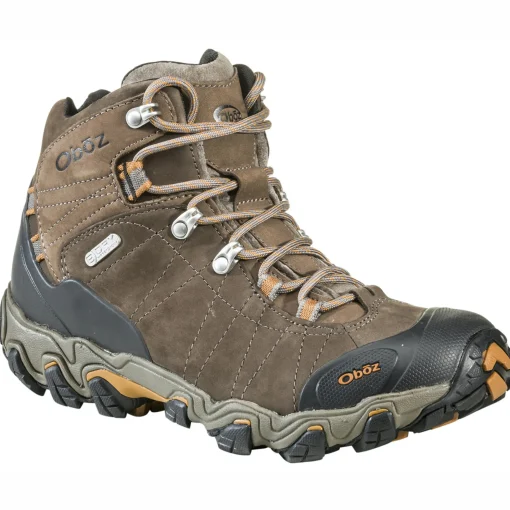 Men'S Oboz Bridger Mid B Dry - Wide Sudan
