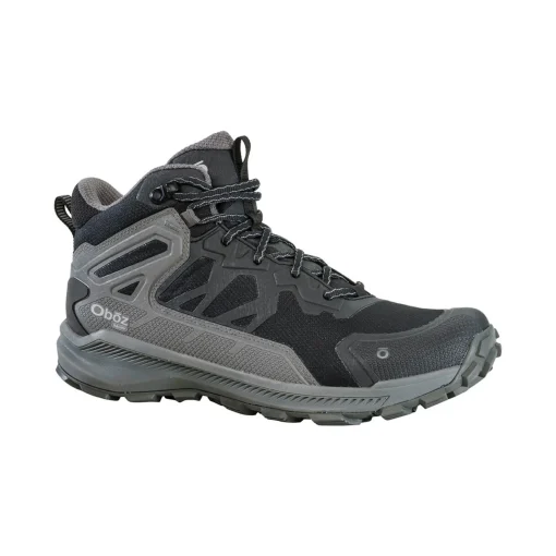 Men'S Oboz Katabatic Mid B Dry Boots Charcoal