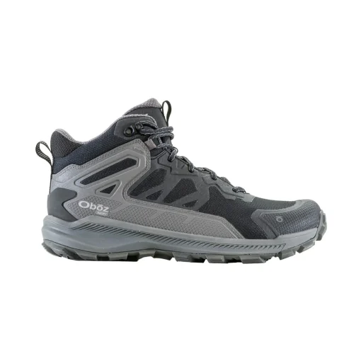 Men'S Oboz Katabatic Mid B Dry Boots Charcoal
