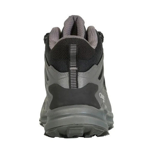 Men'S Oboz Katabatic Mid B Dry Boots Charcoal