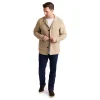 Men'S Porto Linen Jacket Stone