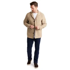 Men'S Porto Linen Jacket Stone