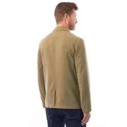 Men'S Porto Linen Jacket Stone