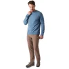 Men'S Radiant Merino Crew Shadow Blue