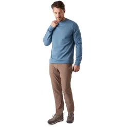 Men'S Radiant Merino Crew Shadow Blue