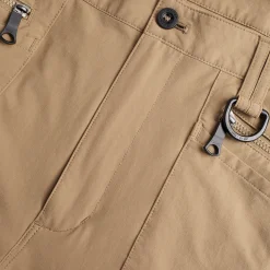 Men'S Stretch Bags Convertible Trousers Stone