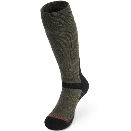 Men'S Summit Socks Mid Brown Marl