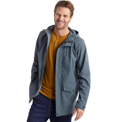 Men'S Valley Jacket Slate Grey