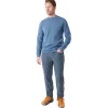 Men'S Winter Stretch Bags Trousers Storm Blue