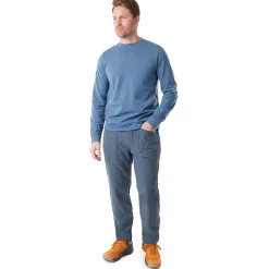 Men'S Winter Stretch Bags Trousers Storm Blue