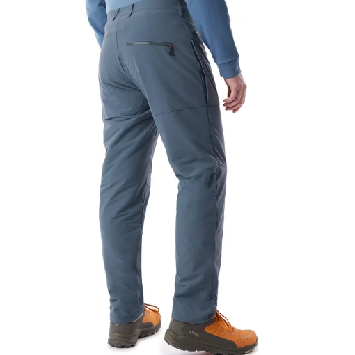 Men'S Winter Stretch Bags Trousers Storm Blue