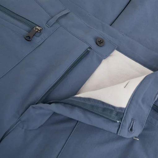 Men'S Winter Stretch Bags Trousers Storm Blue