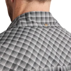Men'S Zenith Short Sleeve Shirt Carbon Check