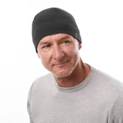 Stretch Microgrid Beanie Black