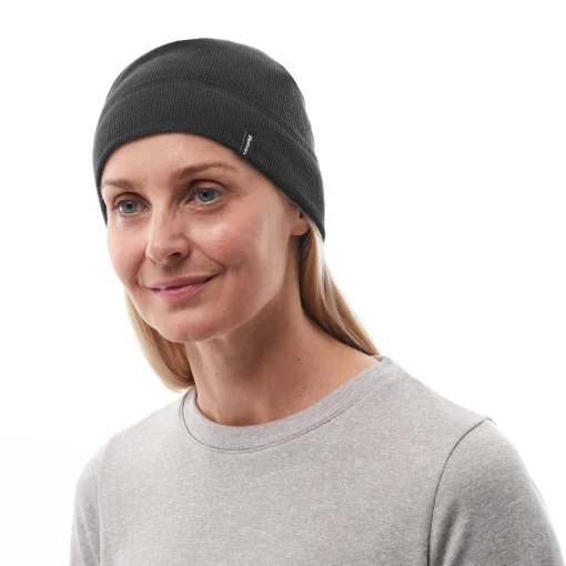 Stretch Microgrid Beanie Black