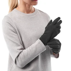 Stretch Microgrid Gloves Black